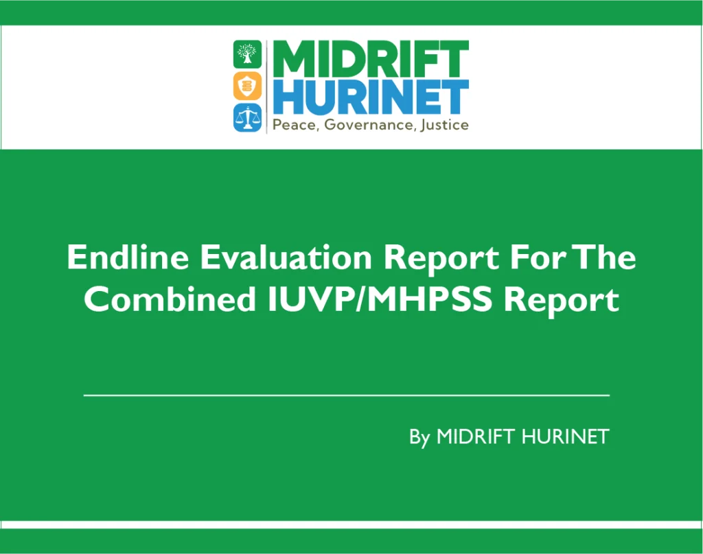 Endline Evaluation Report For The Combined IUVPMHPSS Report