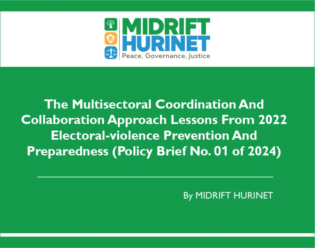 The Multisectoral Coordination And Collaboration Approach Lessons