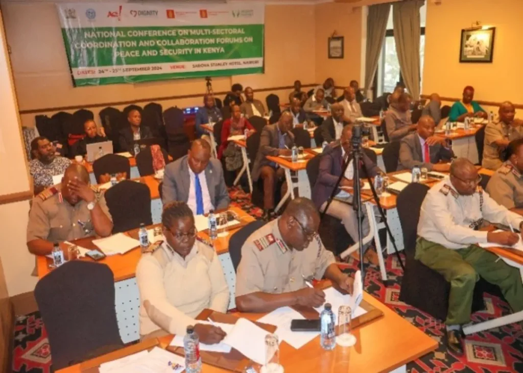 Multi Sectoral Coordination and Collaboration Forums on Peace and Security