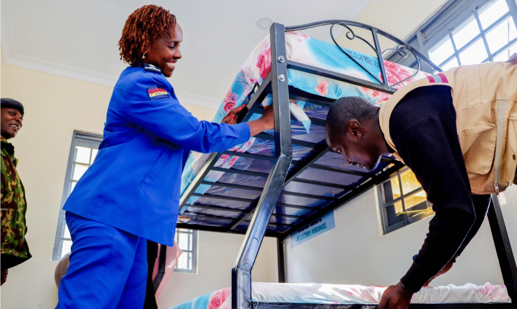 Inspector Halahke Kibera Police Station