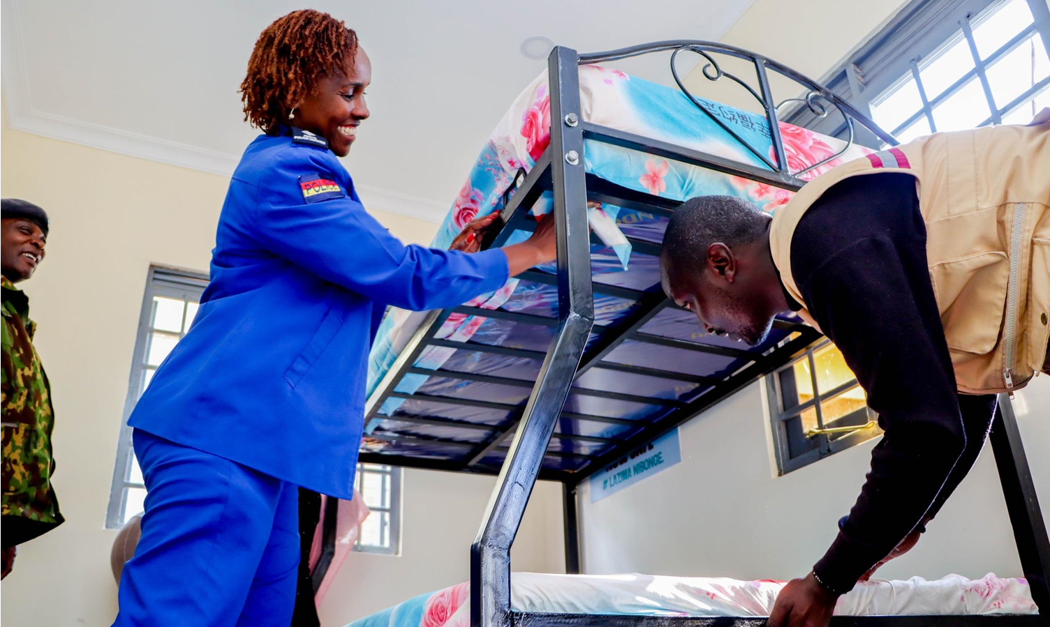 Inspector Halahke Kibera Police Station