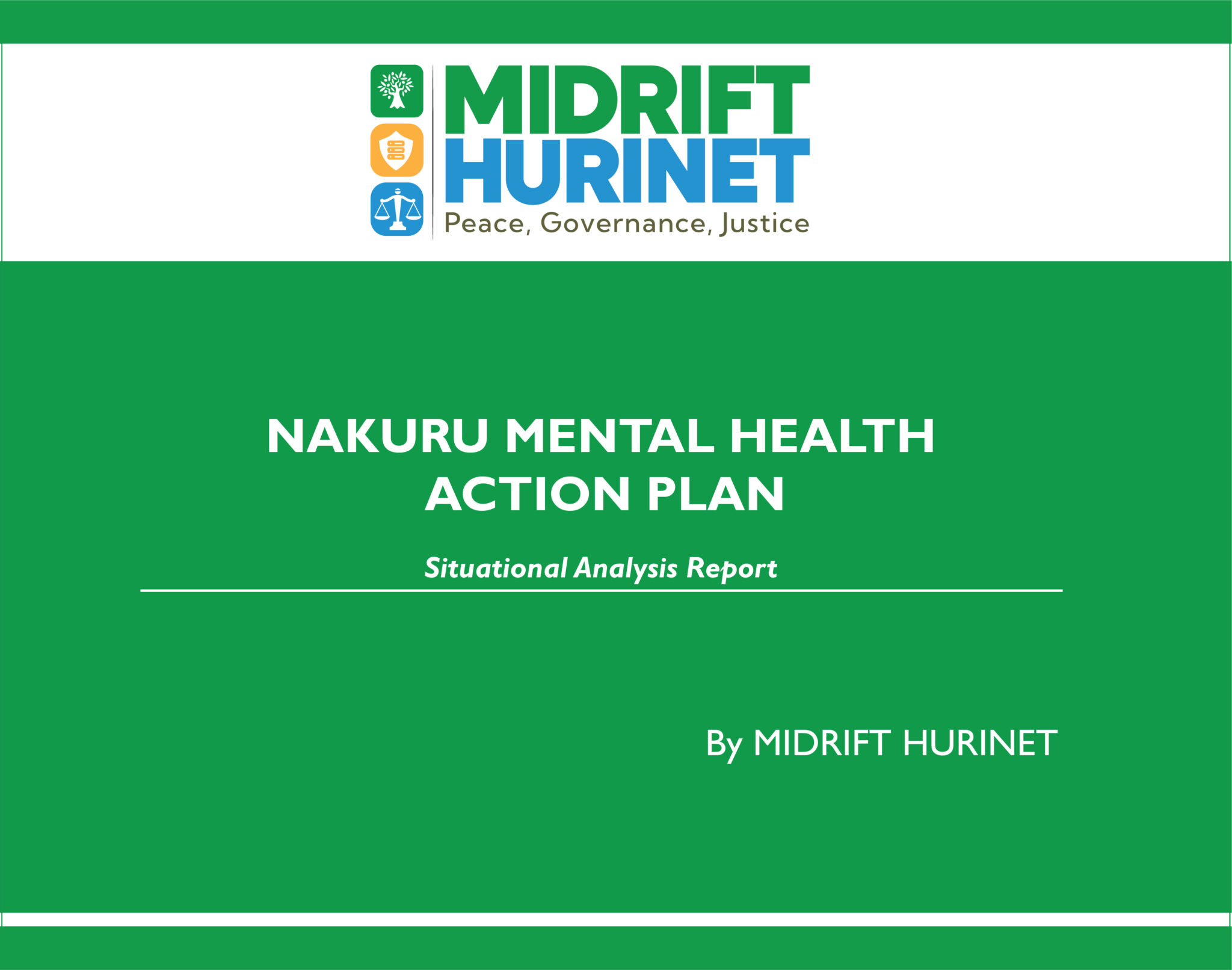 Nakuru Mental Health Action Plan Situational Analysis